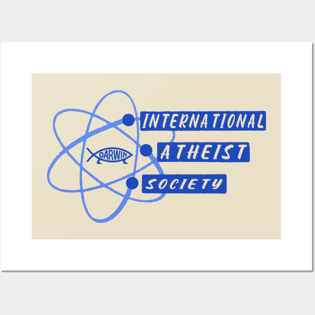 International Atheist Society Wall Art by vokoban